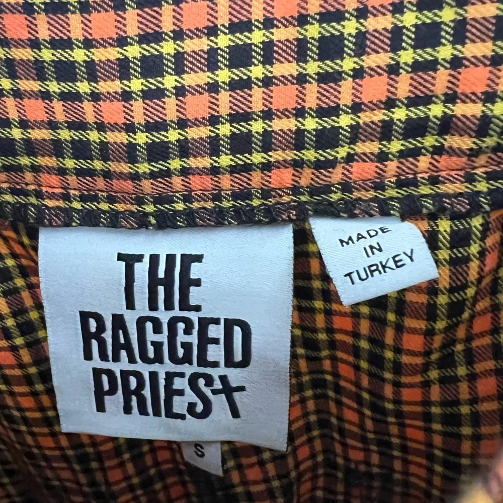 The Ragged Priest plaid print utility cargo pant - Picture 8 of 9